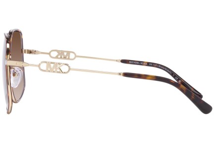 Okulary przeciwsłoneczne Michael Kors Empire Butterfly MK1127J 101413 Nieregularny Złote