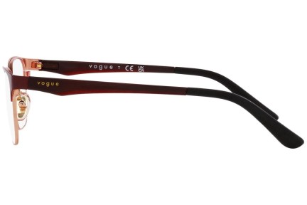 Okulary korekcyjne Vogue Eyewear VO3940 5170 Kwadratowe Brązowe