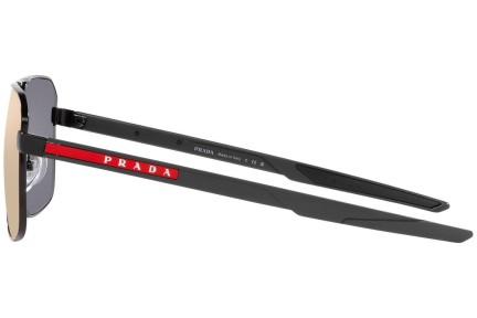 Okulary przeciwsłoneczne Prada Linea Rossa PS55WS 1BO10A Pilotki (Aviator) Czarne