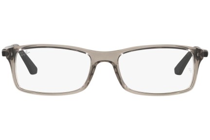 Okulary korekcyjne Ray-Ban RX7017 8059 Prostokątne Szare