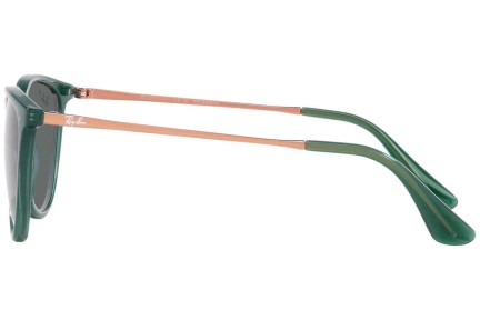 Okulary przeciwsłoneczne Ray-Ban Junior Junior Erika RJ9060S 713081 Polarized Kwadratowe Zielone