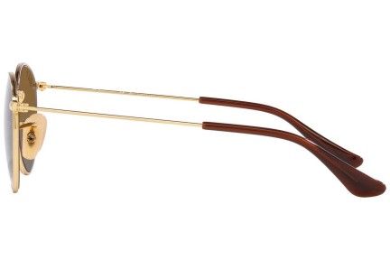 Okulary przeciwsłoneczne Ray-Ban Junior Round Junior RJ9547S 223/T5 Polarized Okrągłe Złote