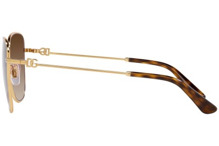 Okulary przeciwsłoneczne Dolce & Gabbana DG2293 02/13 Nieregularny Złote
