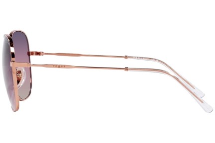 Okulary przeciwsłoneczne Vogue Eyewear VO4272S 5152U6 Okrągłe Złote