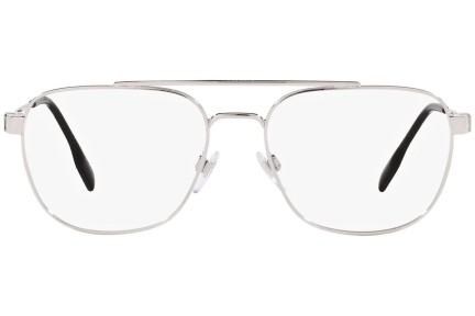 Okulary korekcyjne Burberry Michael BE1377 1005 Pilotki (Aviator) Srebrne
