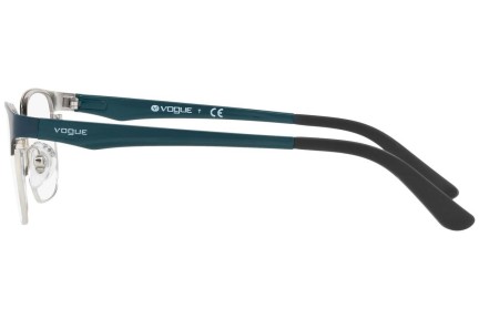 Okulary korekcyjne Vogue Eyewear Light and Shine Collection VO3940 5068 Kwadratowe Zielone
