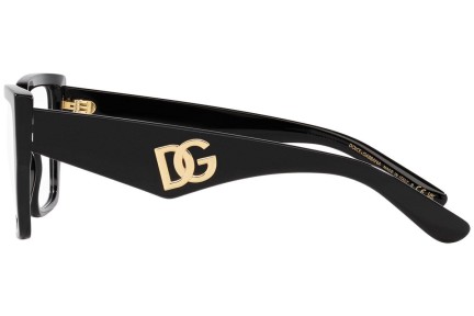 szemüvegeinket Dolce & Gabbana DG3373 501 Szogletes Fekete