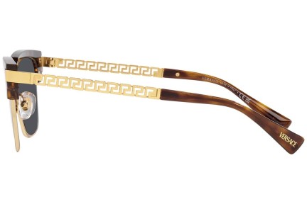 Okulary przeciwsłoneczne Versace VE4447 108/87 Browline Havana