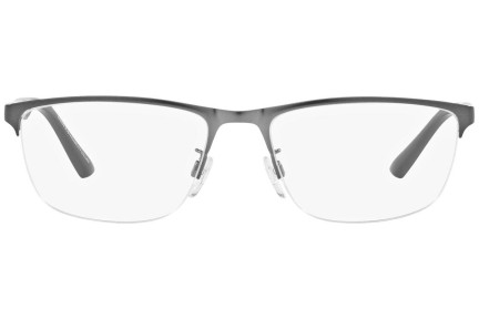 Okulary korekcyjne Emporio Armani EA1142 3003 Prostokątne Srebrne