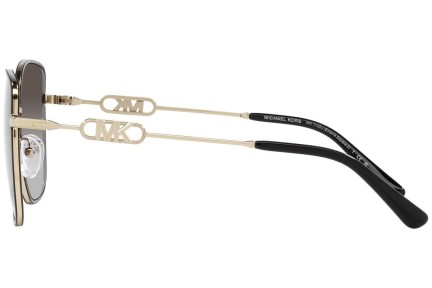 Okulary przeciwsłoneczne Michael Kors Empire Square 2 MK1129J 10148G Kwadratowe Złote