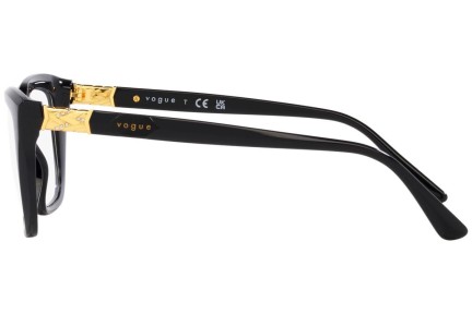 Okulary korekcyjne Vogue Eyewear VO5477B W44 Prostokątne Czarne