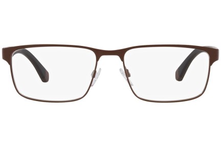 Okulary korekcyjne Emporio Armani EA1105 3020 Prostokątne Brązowe