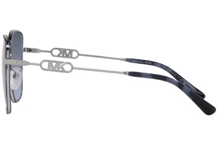 Okulary przeciwsłoneczne Michael Kors Empire Square 2 MK1129J 10158F Kwadratowe Srebrne