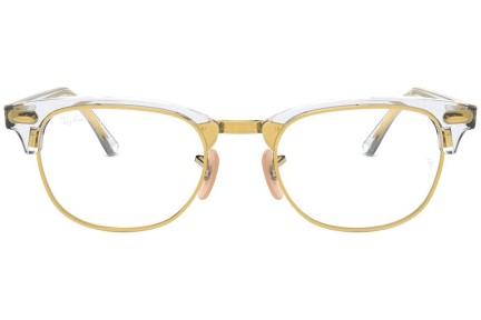 Okulary korekcyjne Ray-Ban Clubmaster RX5154 5762 Browline Przezroczyste