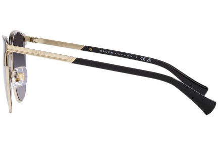 Okulary przeciwsłoneczne Ralph by Ralph Lauren RA4140 91168G Okrągłe Czarne