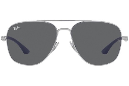 Okulary przeciwsłoneczne Ray-Ban RB3683 003/B1 Pilotki (Aviator) Srebrne