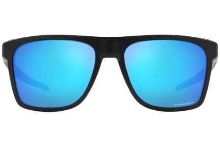 Okulary przeciwsłoneczne Oakley Leffingwell OO9100-12 Kwadratowe Czarne