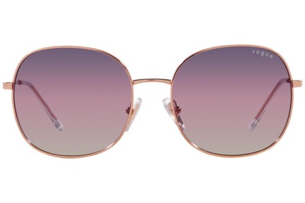 Okulary przeciwsłoneczne Vogue Eyewear VO4272S 5152U6 Okrągłe Złote