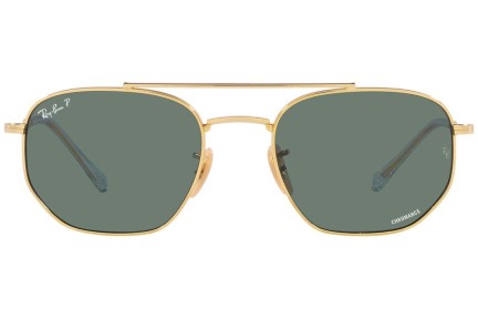 Okulary przeciwsłoneczne Ray-Ban RB3707 001/O9 Polarized Pilotki (Aviator) Złote