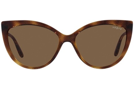 Okulary przeciwsłoneczne Vogue Eyewear VO5484S W65673 Kocie oczy Havana