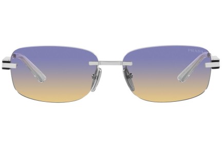 Okulary przeciwsłoneczne Prada PR68ZS 1BC06Z Nieregularny Srebrne
