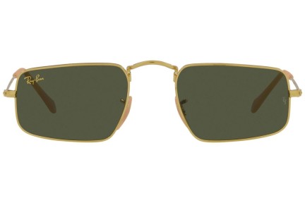 Okulary przeciwsłoneczne Ray-Ban Julie RB3957 919631 Prostokątne Złote