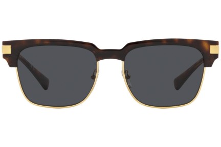 Okulary przeciwsłoneczne Versace VE4447 108/87 Browline Havana