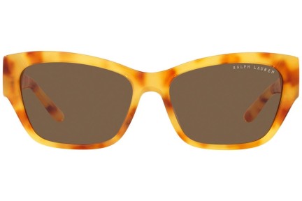 Okulary przeciwsłoneczne Ralph Lauren The Audrey RL8206U 605173 Kocie oczy Havana