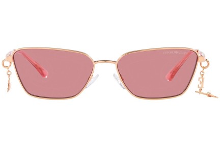 Okulary przeciwsłoneczne Emporio Armani EA2141 301184 Nieregularny Złote