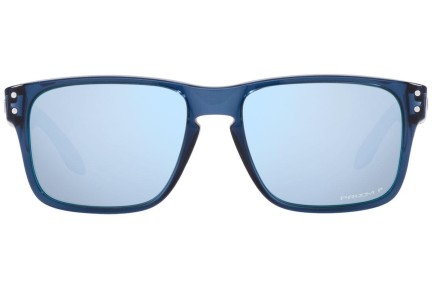 Okulary przeciwsłoneczne Oakley Holbrook XS OJ9007-22 Polarized Kwadratowe Niebieskie