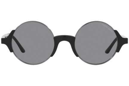 Okulary przeciwsłoneczne Giorgio Armani AR326SM 500102 Owalne Czarne