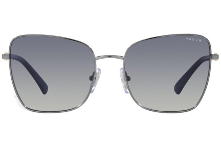 Okulary przeciwsłoneczne Vogue Eyewear VO4277SB 548/4L Kocie oczy Srebrne