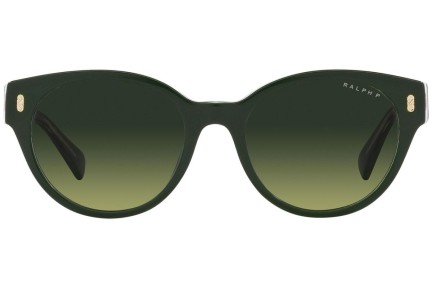 Okulary przeciwsłoneczne Ralph by Ralph Lauren RA5302U 6071T4 Polarized Okrągłe Zielone