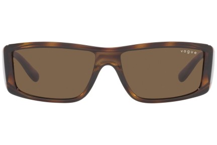 Okulary przeciwsłoneczne Vogue Eyewear VO5442S 271873 Prostokątne Havana