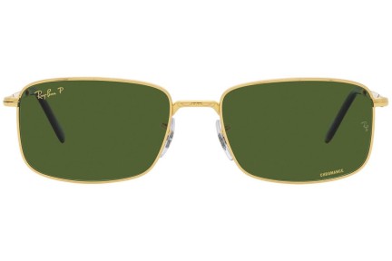 Слънчеви очила Ray-Ban RB3717 9196P1 Polarized Правоъгълни Златна