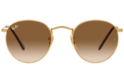 Okulary przeciwsłoneczne Ray-Ban Round Metal RB3447 001/51 Okrągłe Złote