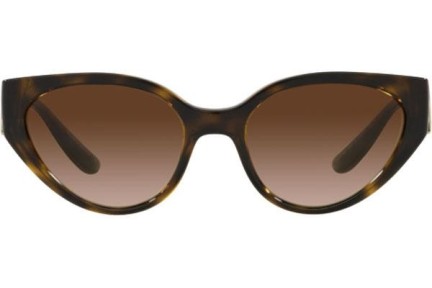 Okulary przeciwsłoneczne Dolce & Gabbana DG6146 502/13 Kocie oczy Havana