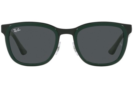 Okulary przeciwsłoneczne Ray-Ban Clyde RB3709 002/87 Kwadratowe Zielone