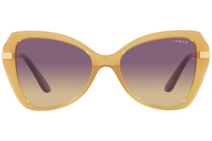 Okulary przeciwsłoneczne Vogue Eyewear VO5479S 305470 Kocie oczy Brązowe