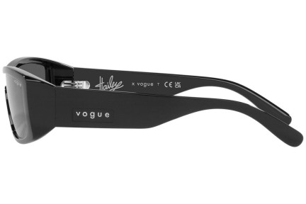 Okulary przeciwsłoneczne Vogue Eyewear VO5442S W44/87 Prostokątne Czarne