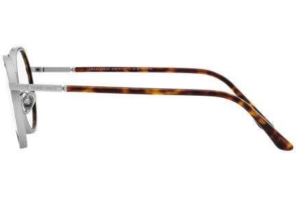 Okulary przeciwsłoneczne Giorgio Armani AR6144 3045M4 Nieregularny Srebrne