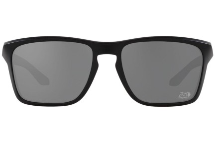Okulary przeciwsłoneczne Oakley Sylas OO9448-37 Prostokątne Czarne