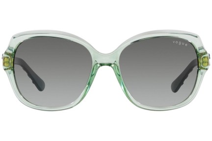 Okulary przeciwsłoneczne Vogue Eyewear VO2871S 304311 Oversize Zielone