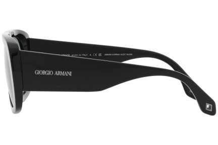 Okulary przeciwsłoneczne Giorgio Armani AR8183 587556 Nieregularny Czarne