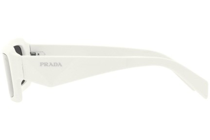 Okulary przeciwsłoneczne Prada PR27ZS 17K08Z Prostokątne Białe