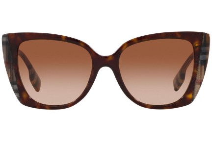 Ochelari de soare Burberry Meryl BE4393 405313 Cat Eye Havana