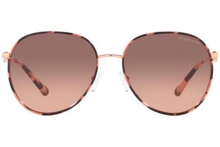 Okulary przeciwsłoneczne Michael Kors Empire MK1128J 110813 Okrągłe Złote