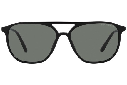 Okulary przeciwsłoneczne Giorgio Armani AR8179 5001/1 Pilotki (Aviator) Czarne
