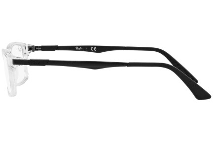 Okulary korekcyjne Ray-Ban RX7017 5943 Prostokątne Przezroczyste