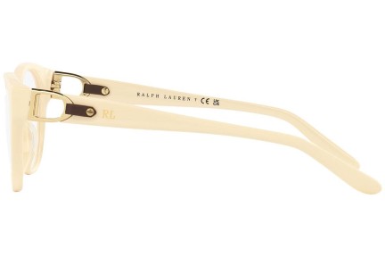 Okulary korekcyjne Ralph Lauren RL6235QU 6057 Kocie oczy Beżowe